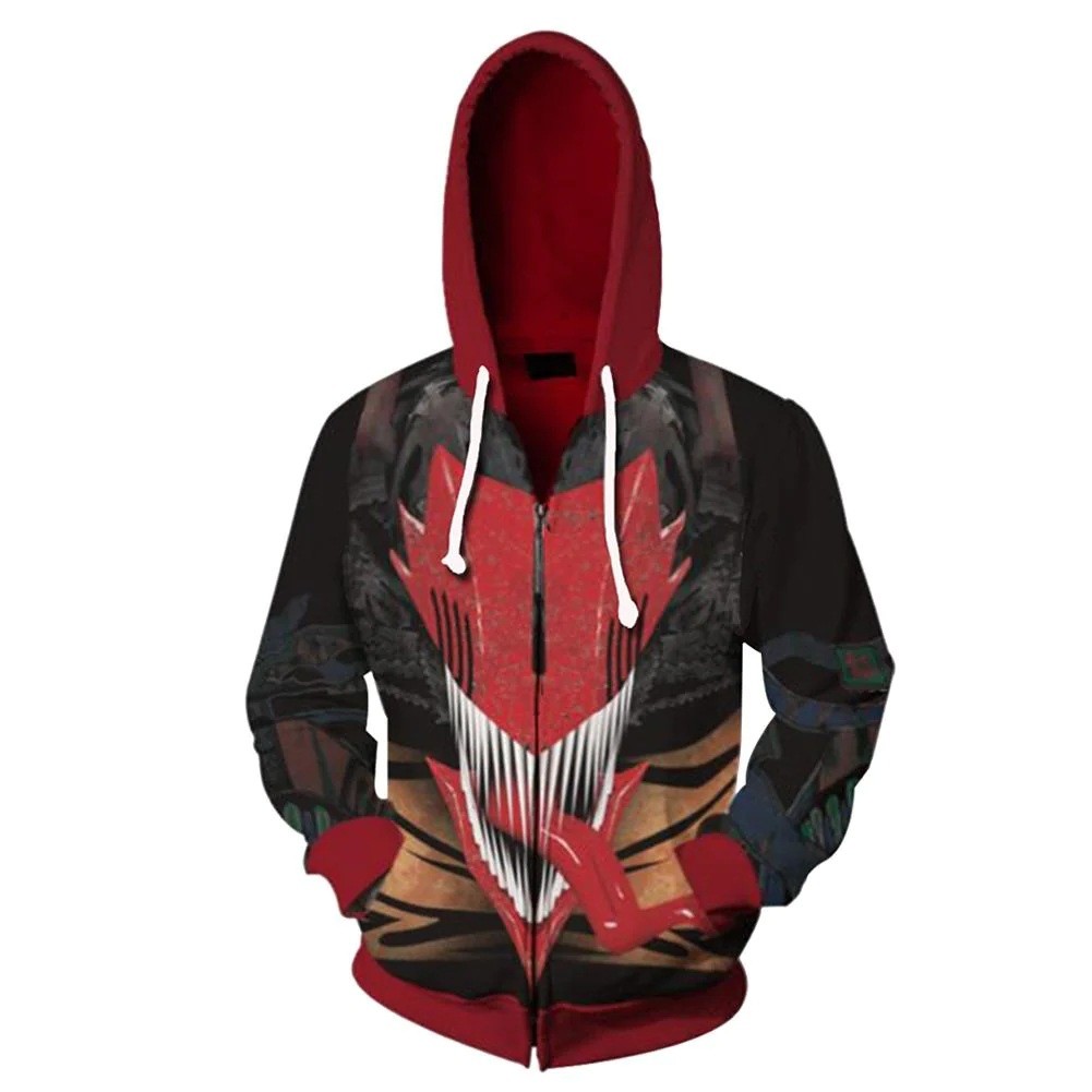 电锯人周边连帽卫衣3D印花外套