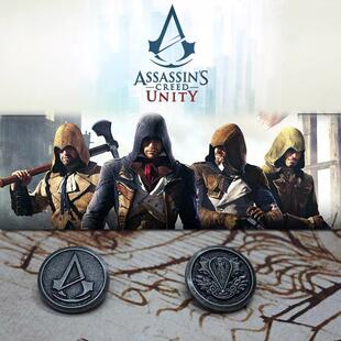 优质 AC刺客大革命cos胸针黑旗徽章枭雄胸章 信条艾吉奥EZIO胸针