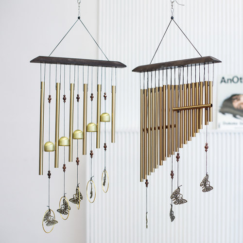 日式宜栖金属风铃挂饰