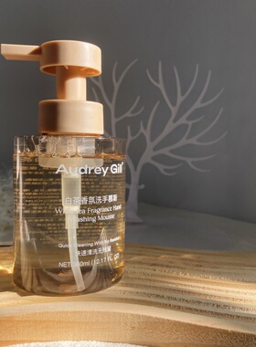 Audrey Gill白茶泡沫洗手液替换补充液香氛慕斯按压民宿家用360ml