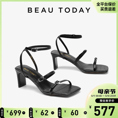 高跟鞋一字带BeauToday