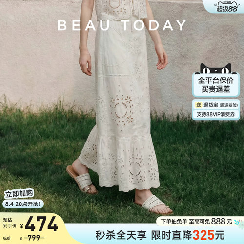 BeauToday平底度假风凉鞋