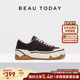 板鞋 BeauToday多色蛋壳鞋 加绒棉鞋 复古休闲鞋 厚底增高毛毛鞋 女款