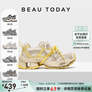 超火潮酷厚底运动休闲鞋 巨好看2026年春季 女 女款 BeauToday老爹鞋