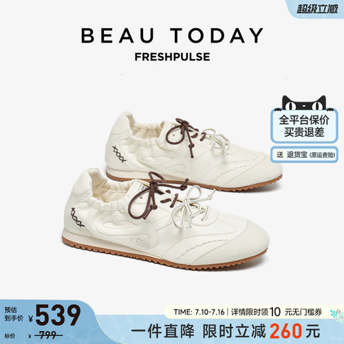 BeauToday德训鞋女款阿甘鞋