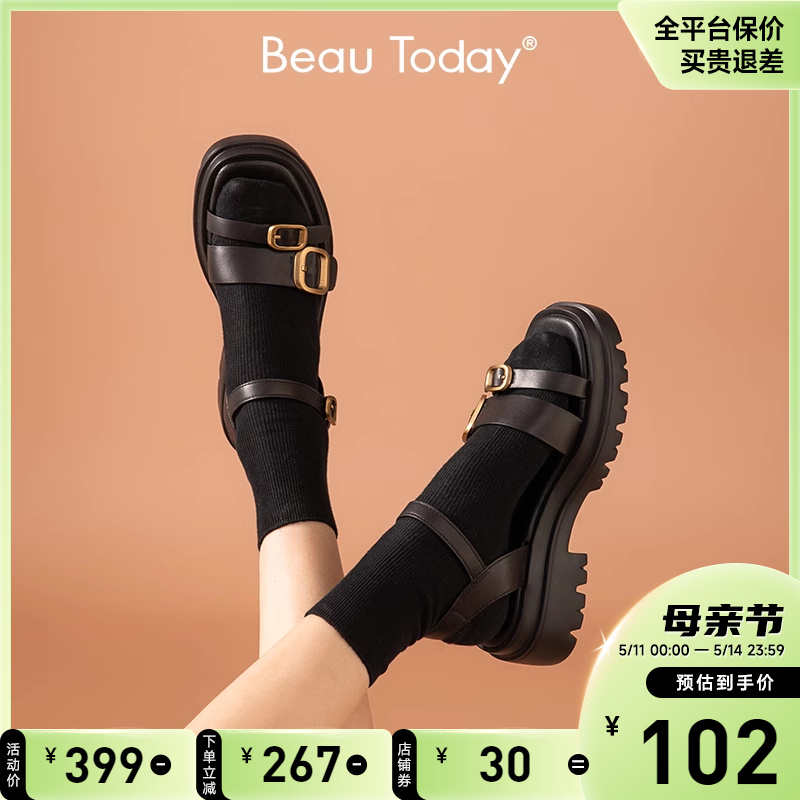 厚底女款凉鞋BeauToday