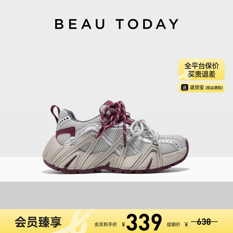 beautoday老爹鞋增高休闲鞋
