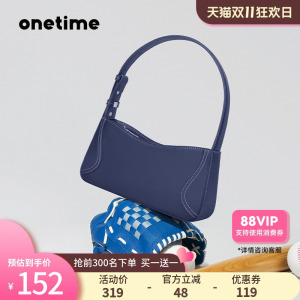onetime棒球包2023秋冬新款单肩包包女小众设计运动风腋下手提包