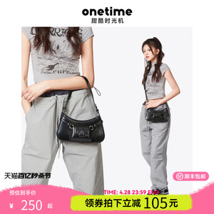 onetime星月腋下包冬季新品y2k时尚法棍包小众高级感斜挎单肩包