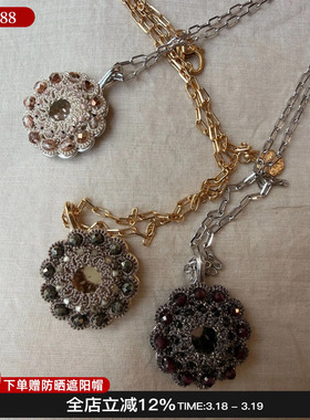 EPISSAGE花形项链可调节