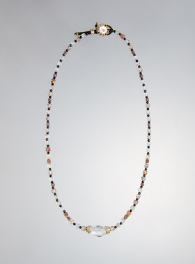 EPISSAGE白水晶串珠项链