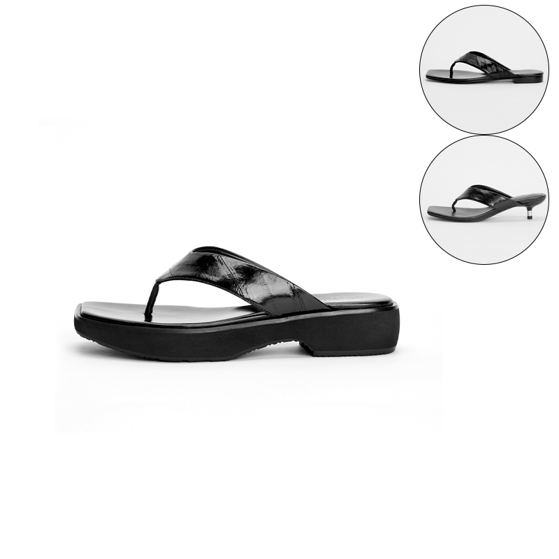 cotemp鳗鱼皮人字拖鞋M星店