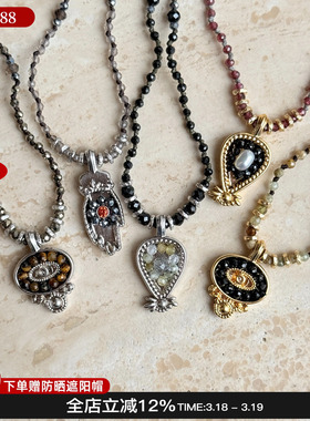 EPISSAGE 26新款Barakah Eye Necklace 守护之眼项链多色锁骨链