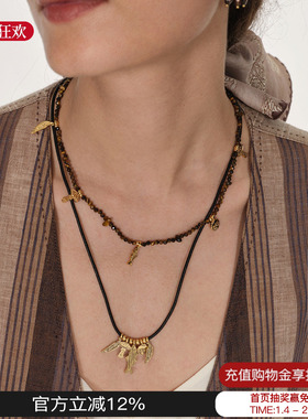 DACCORD原创设计雨林皮绳项链