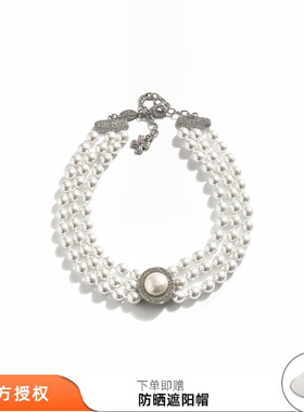 tokokkino 26夏季新款「旧复调」多排珍珠短链叠戴项链锁骨链