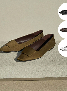 faytobe 26夏季新品浮光芭蕾鞋网纱浅口单鞋女轻盈透气法式