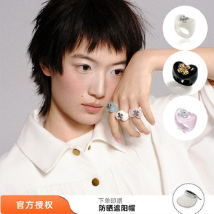 2026新款 多色爱心亚克力戒指配饰饰品 TOKOKKINO 谢可寅同款