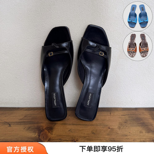 【现货】AFFLATUS3 26新款绝美小猫跟凉鞋法式高跟凉拖鞋女夏外穿