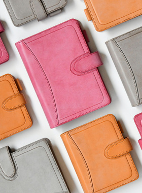 26年限定售完不补 DaVinci达芬奇 Roroma Hook限定色 肉肉马按扣式手账本 真皮笔记本 可替换内芯 商务日程本