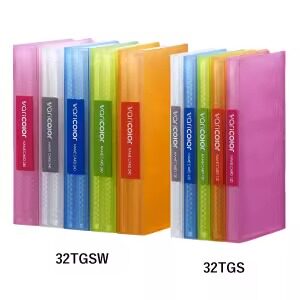 锦宫Varicolor系列名片册(多色) 1段3格 120张 240张 32TGSW