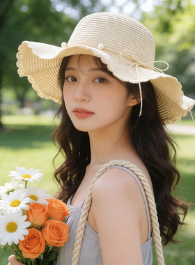 2026新款大檐防晒渔夫帽女出游