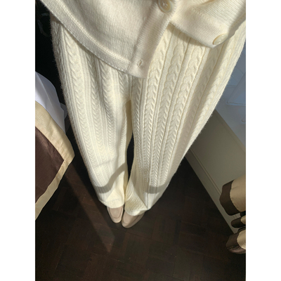 GYOKUU【小暖炉】2025aw 麻花纹理针织布复合加绒布直筒长裤