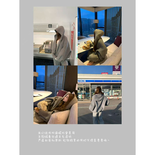 真丝 2025aw羊驼绒 绵羊毛混纺连帽毛呢外套 舒适区 GYOKUU