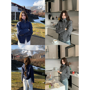 纯羊毛毛衣外套 2025aw GYOKUU 沿海公路