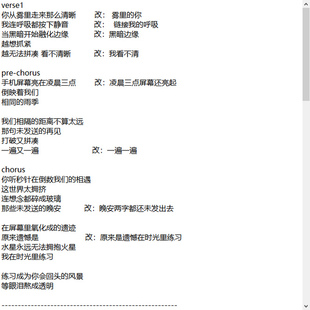 擅长流行民谣摇滚古风等多种风格 AI歌词更改 18年歌词创作
