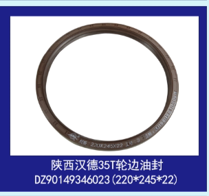 陕西汉德35T轮边油封后轮油封矿卡 DZ90149346023 (220*245*22*30