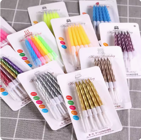 金色银色蜡烛彩色混合小蜡烛螺纹螺旋生日蛋糕装饰儿童甜品插件,节庆用品/礼品,蜡烛,淘宝优惠券,粉丝福利购,淘宝优惠卷