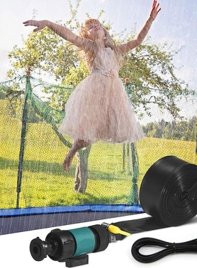 花园草坪降温戏水洒水管跨境新款Trampoline sprinkler蹦床洒水器
