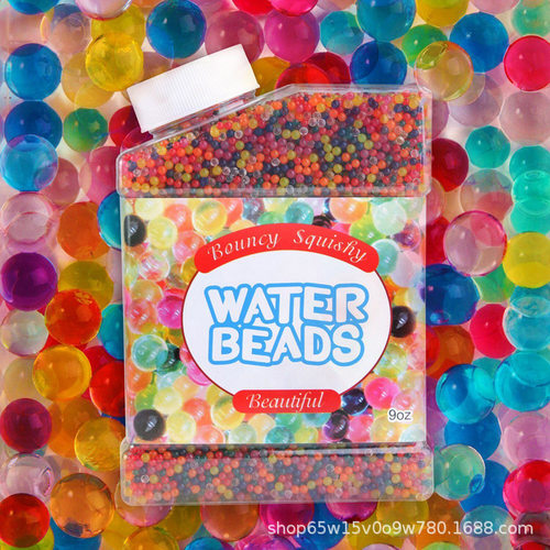 泡大珠1.5-2吸水珠套装5W颗粒彩色珠子生长球水晶珠一件代发包邮