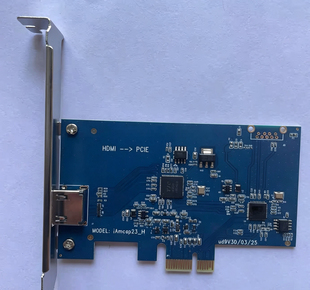 高清1080P采集卡HDMI接口视频采集卡，HDMI 转PCIE图像卡内置卡