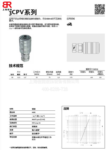 意大利液压农业机械快速接头