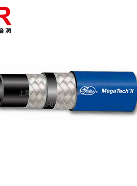 盖茨GATES MegaTech ll高压油管进口液压软管胶管总成SAE100R2AT