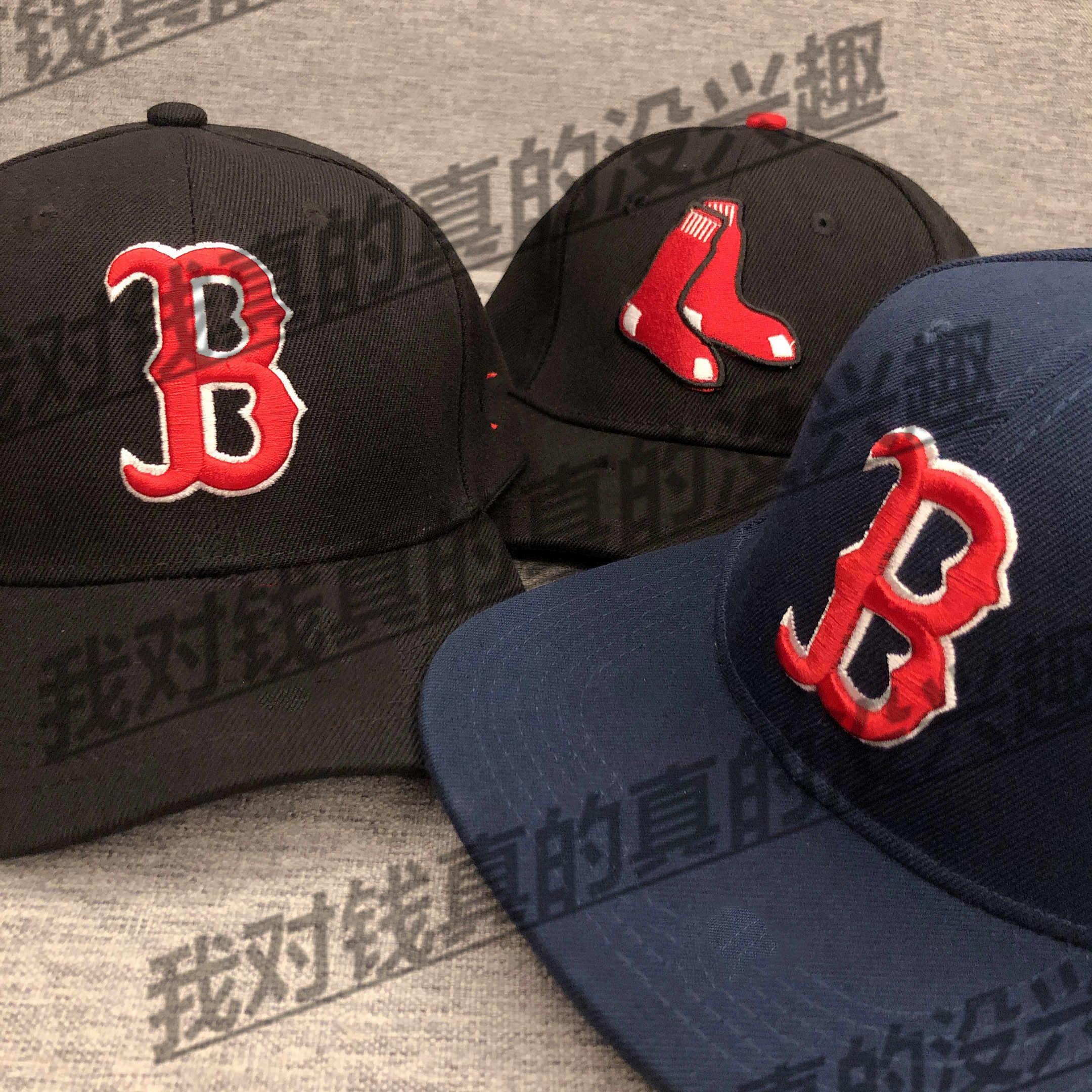 b logo夏季新款棒球帽子男女ins网红韩版街头平沿帽 出口品质潮帽