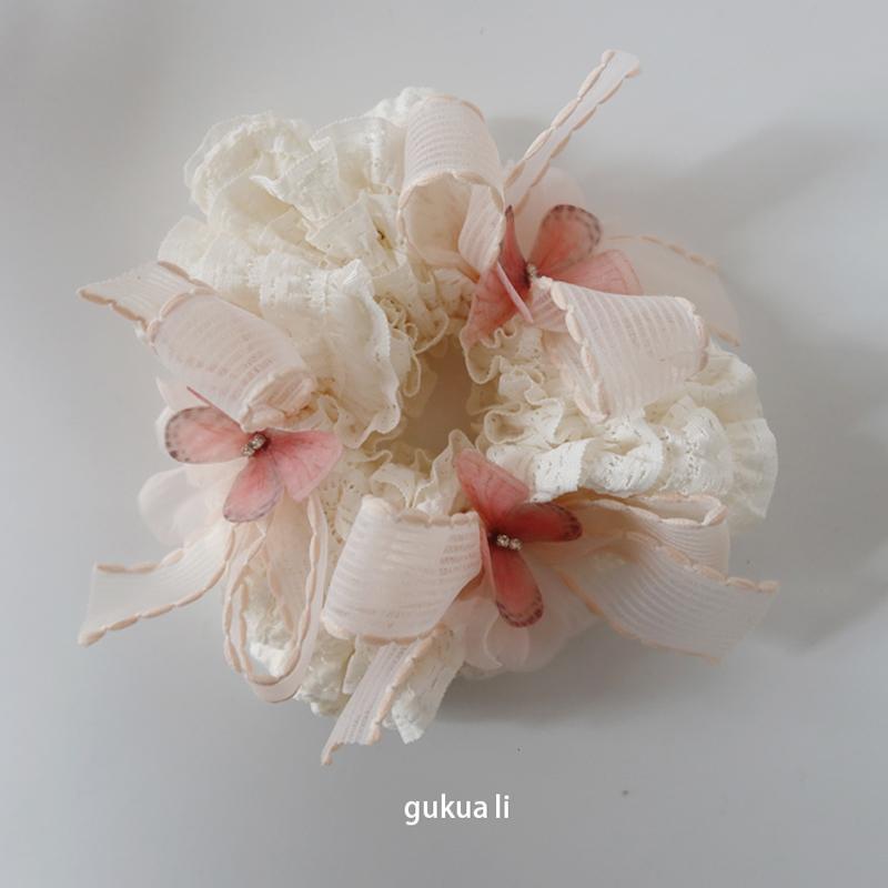 扎马尾超仙猪大肠春夏新品布艺