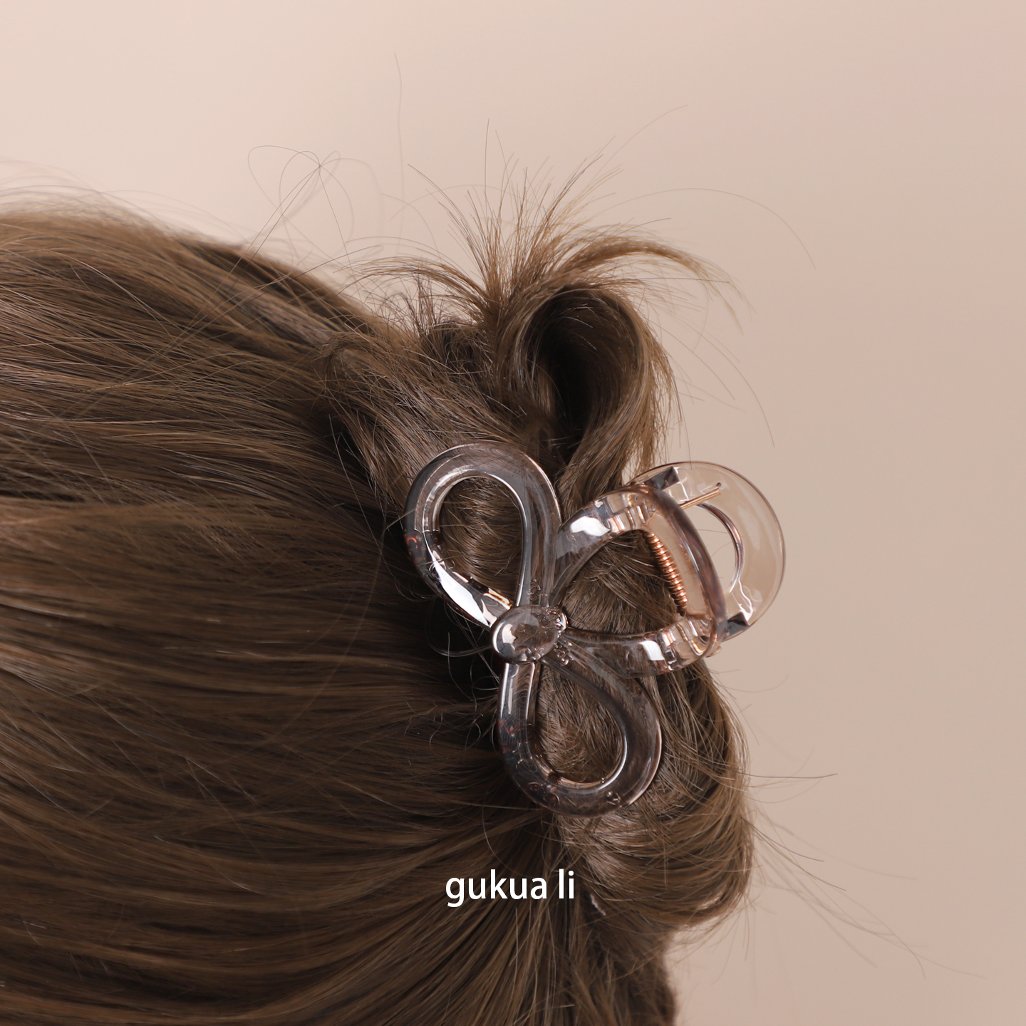 GUKUALI高级感优雅蝴蝶发夹