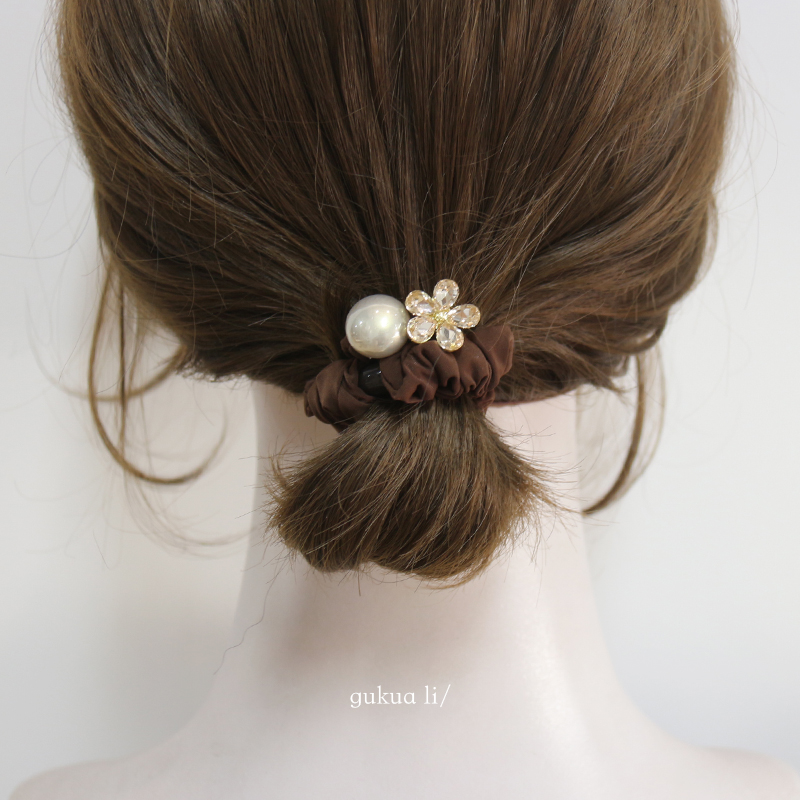 头绳GUKUALI橡皮筋大肠发圈轻奢