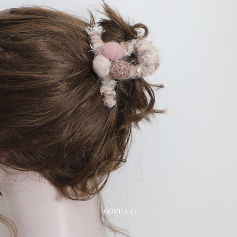 GUKUALI羊毛毡抓夹毛线抓夹百搭