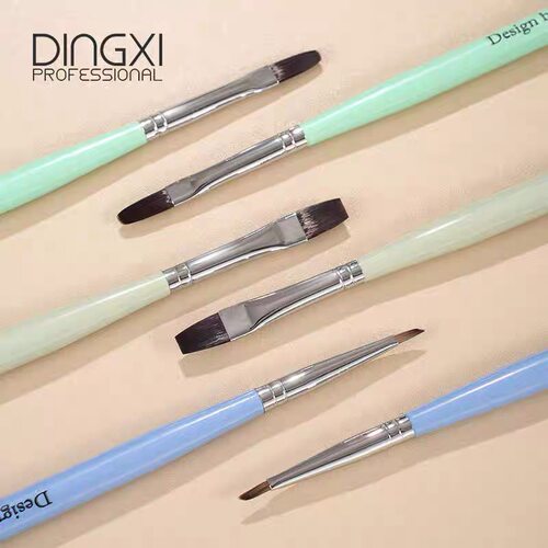 DINGXI丁茜美甲大平头光疗笔长建