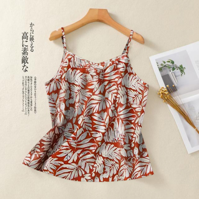 清仓捡漏~夏季冰丝无袖小吊带背心女宽松显瘦打底衫外穿上衣女