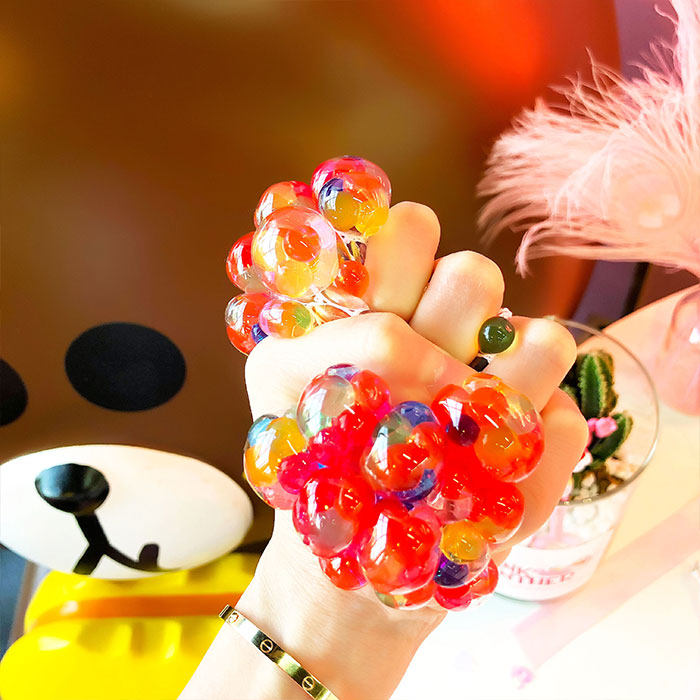 수업을 위한 창의적인 감압 포도 공 통풍을 위한 지루한 장난감 수구 감압 포도 공 통풍을 위한 핀치 볼 화려한 구슬