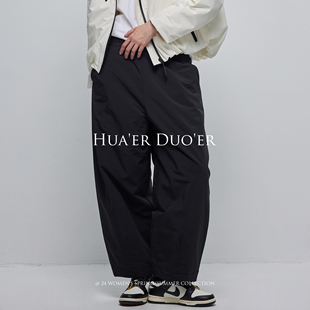 90白鹅绒宽松休闲高腰外穿显瘦羽绒裤 er2025冬季 女 erDuo Hua
