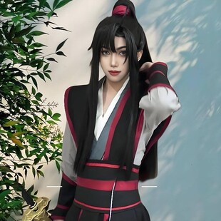 魏无羡cos服魔道祖师夷陵老祖江澄薛洋江厌离蓝忘机cospaly服假发