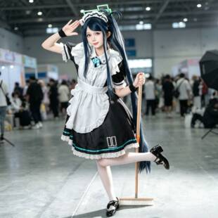 蔚蓝档案天童爱丽丝女仆cos服二次元游戏可爱美少女JK裙套装