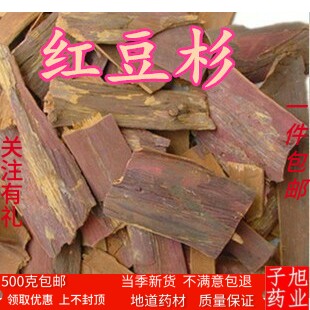 中草药安徽红豆杉树皮包邮