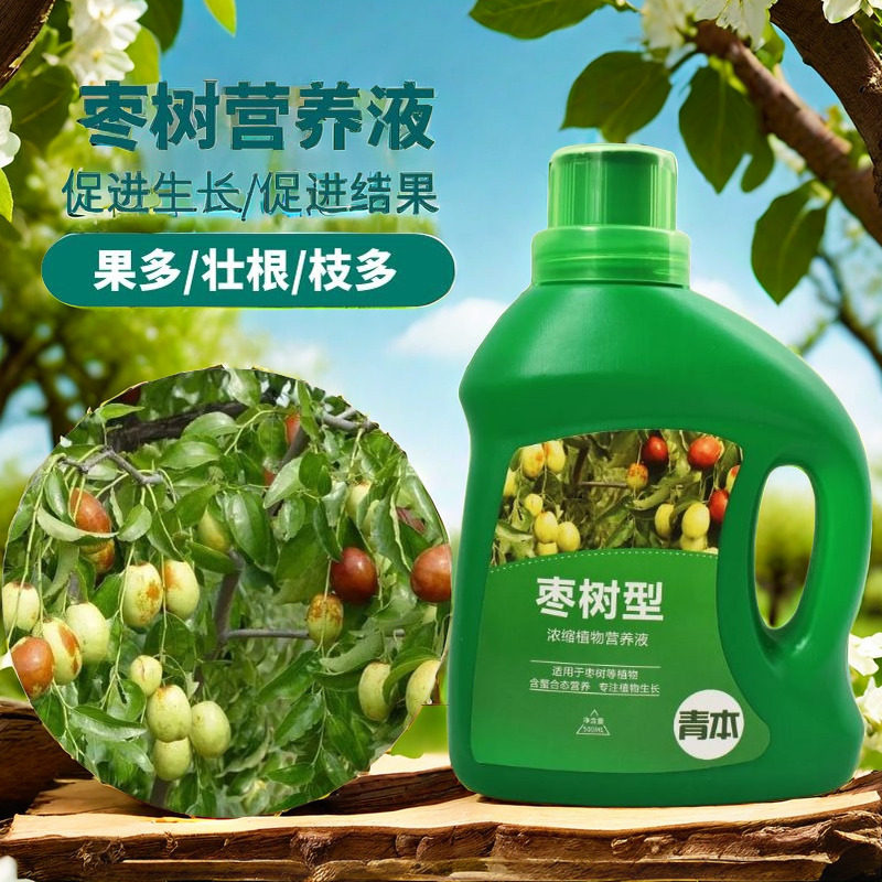 枣树苗冬枣苹果专用营养液家用盆地栽通用型水溶性水培种菜养花肥
