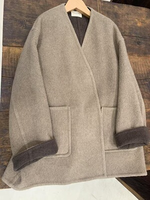 深圳南油设计师品牌novelaire重工外套